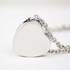 Stainless Steel Heart Cremation Pendant