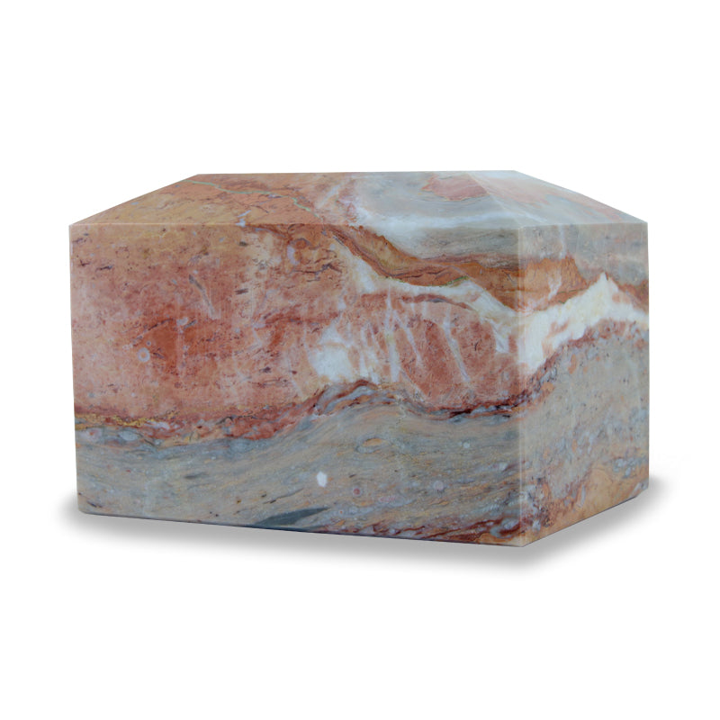 Rosemary Marble Box, Marble Cremation Urn